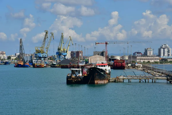 Durres Albania August 2022 Harbour — 图库照片