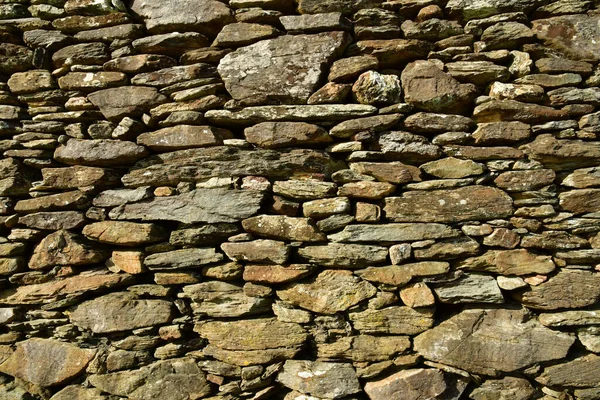County Donegal Ireland Sseptember 2022 Dry Stone Wall Grianan Aileach — стоковое фото