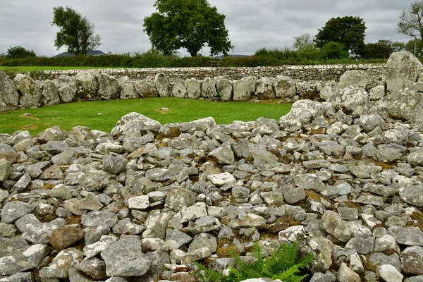 stock image County of Donegal,Ireland - september 15 2022 : the Creevykeel Court Tomb site