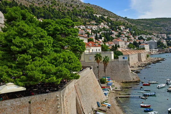 Dubrovnik Croatia August 2022 Picturesque Old City — Fotografia de Stock