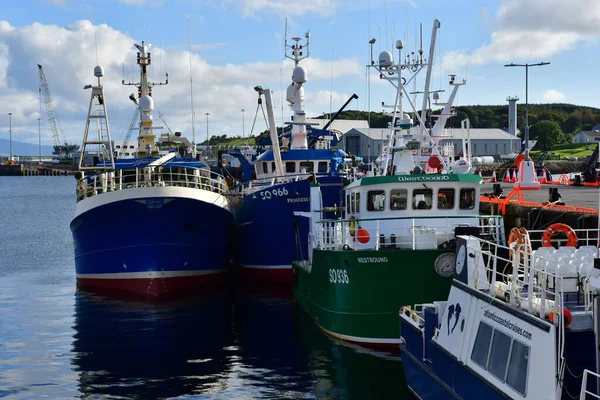Killybegs Ιρλανδία Σεπτεμβρίου 2022 Αλιευτικό Λιμάνι — Φωτογραφία Αρχείου