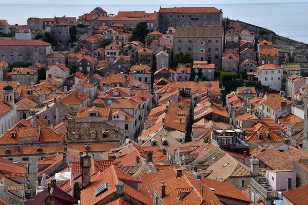 stock image Dubrovnik; Croatia - august 29 2022 : the picturesque old city 