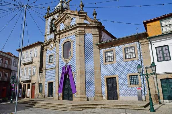 葡萄牙潘内尔 2022年3月27日 历史市中心 — 图库照片