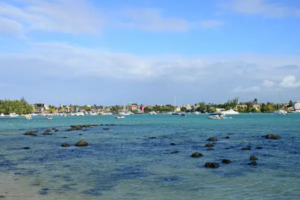 Storbaie Republikken Mauritius 2014 Den Pittoreske Kystbyen – stockfoto