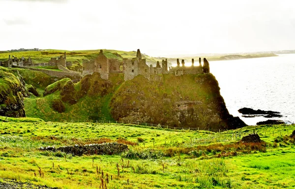 Portrush Northern Ireland September 2022 Dunluce Castle — Stock Photo, Image