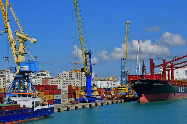 Durres Albania August 2022 Harbour — Foto de Stock