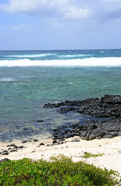 Roches Noires Mauritius Cumhuriyeti Temmuz 2014 Resimli Deniz Kenti — Stok fotoğraf