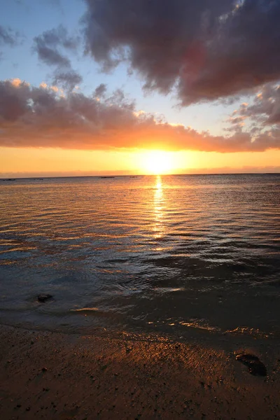Grand Baie Republik Mauritius Juli 2014 Die Malerische Küstenstadt — Stockfoto