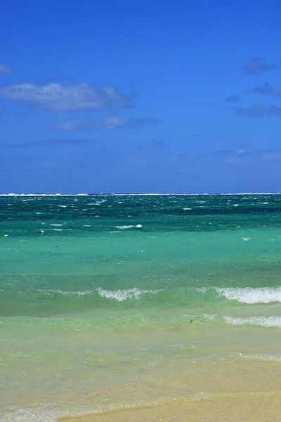 Belle Mare Republik Mauritius Juli 2014 Die Malerische Küstenstadt — Stockfoto
