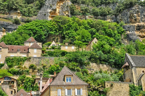 Roque Gageac France Août 2016 Vieux Village Pittoresque — Photo