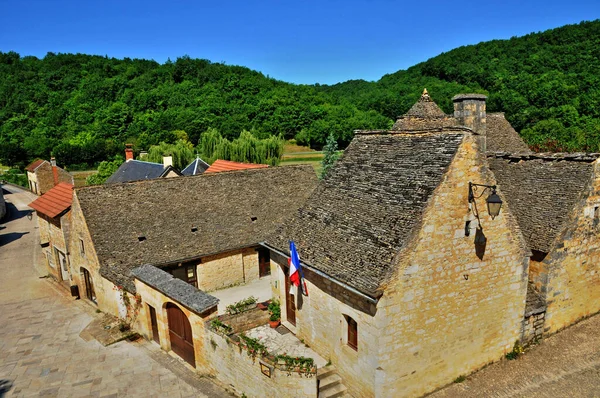Saint Amand Coly Frankrijk Augustus 2016 Het Pittoreske Oude Dorp — Stockfoto