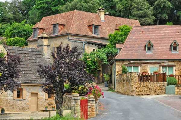 Vitrac Montfort Francia Agosto 2016 Antico Pittoresco Villaggio — Foto Stock