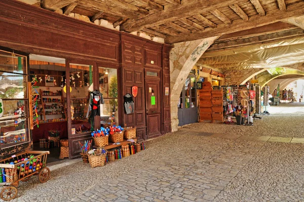 stock image Monpazier, France - august 18 2016 : the picturesque village