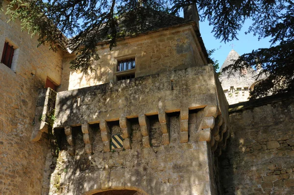 Франция Живописный Замок Фенелон Дордоне — стоковое фото
