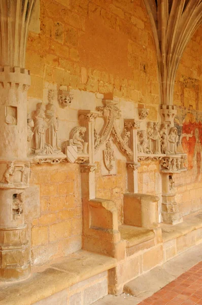 Cadouin Francia Agosto 2016 Abadía Histórica —  Fotos de Stock