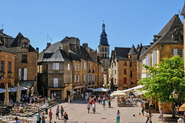 Sarlat Caneda France August 2016 Picturesque Village — Stock Photo, Image