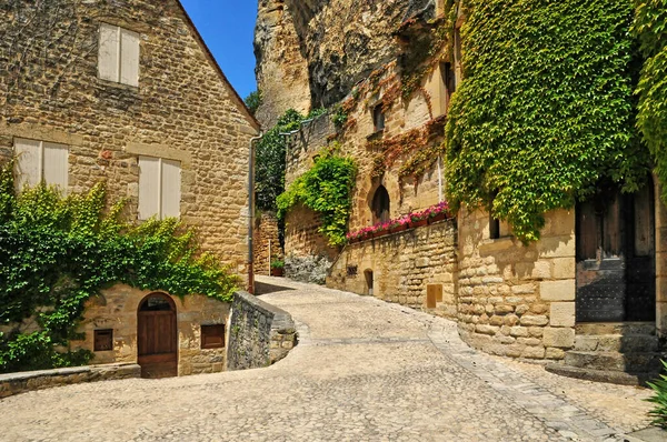 ロック ガガーック フランス 2016年8月18日 絵のように美しい古い村 — ストック写真