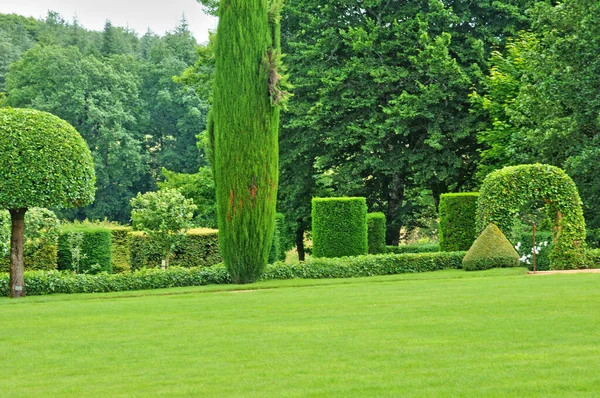 Salignac Eyvigues Francie Srpna 2016 Malebná Zahrada Eyrignac — Stock fotografie