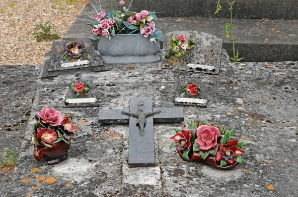 Saint Emilion França Agosto 2016 Cemitério — Fotografia de Stock