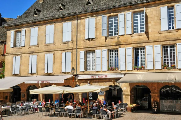 Sarlat Caneda France August 2016 Picturesque Village — 图库照片