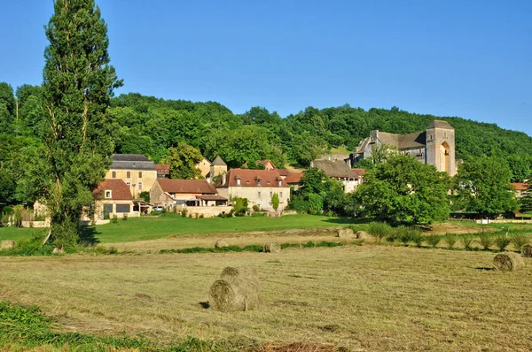 Saint Amand Coly Frankreich August 2016 Das Malerische Alte Dorf — Stockfoto