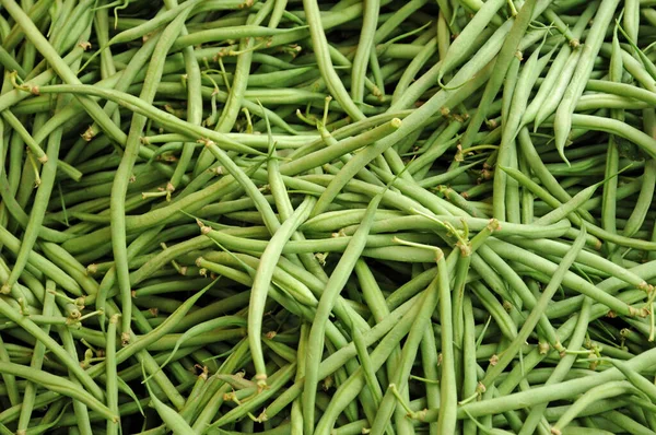 2016年8月18日フランス ヴェルサイユ 市場の緑豆 — ストック写真