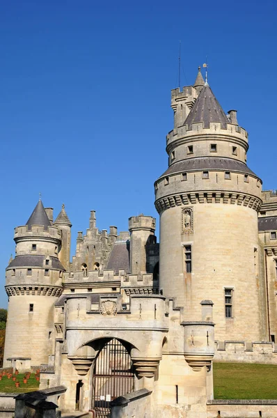 Pierrefonds France August 2016 Picturesque Castle — 图库照片