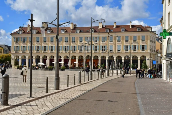 ジェルマン フランス 2023年5月2日 絵のように美しい市場広場 — ストック写真