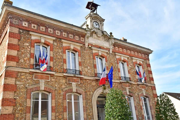 法国罗伊岛喧嚣 2023年3月27日 风景如画的市政厅 — 图库照片