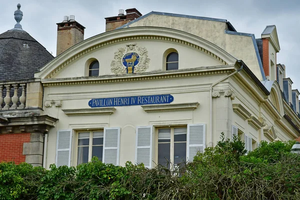 Germain Laye Francja Maja 2023 Pavillon Henri Słynna Restauracja — Zdjęcie stockowe