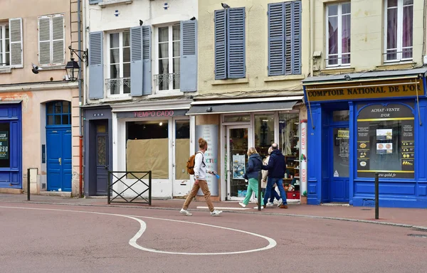 stock image Germain en Laye; France - may 6 2023 : the picturesque city centre