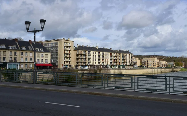 Pontoise Frankreich März 2023 Das Stadtzentrum — Stockfoto