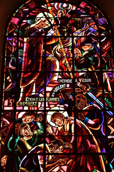 Germain Laye Frankrike Maj 2023 Saint Germain Kyrkan — Stockfoto