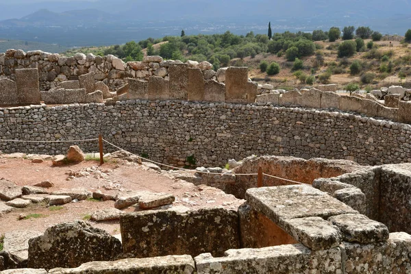 Mycenae Greece August 2022 Archaeological Site — Stock Photo, Image