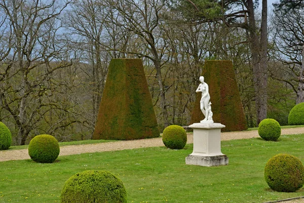 Choisel Francja Kwietnia 2023 Klasyczny Zamek Breteuil — Zdjęcie stockowe
