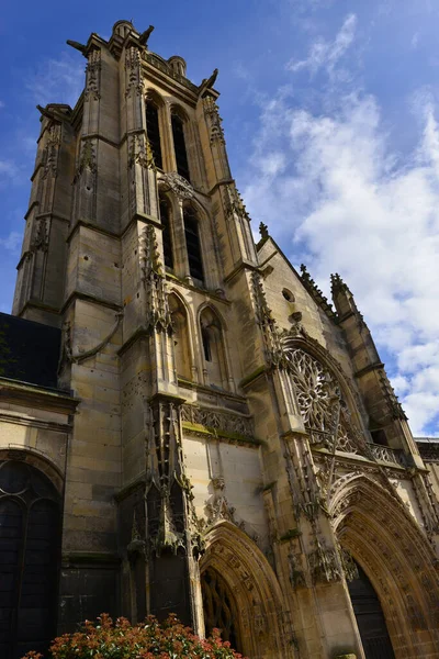 Pontoise France March 2023 Cathedral Saint Maclou — Stock Photo, Image