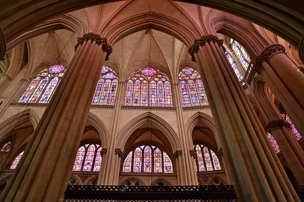 Mans France May 2023 Saint Julien Cathedral — Stock Photo, Image