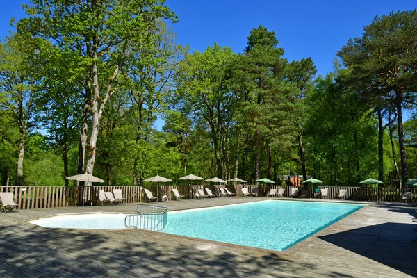 Sille Guillaume France May 2023 Pool Camping Forest — Stock Photo, Image