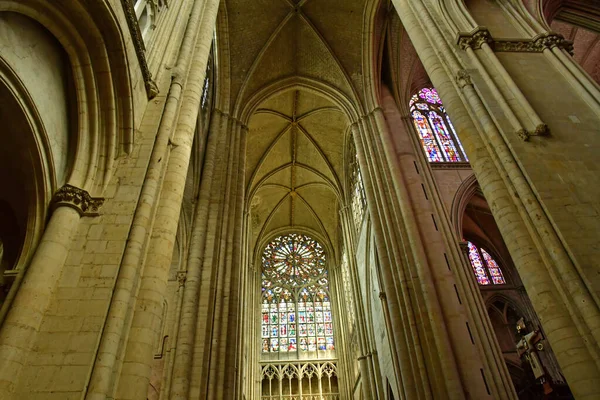 Mans France May 2023 Saint Julien Cathedral — Stock Photo, Image