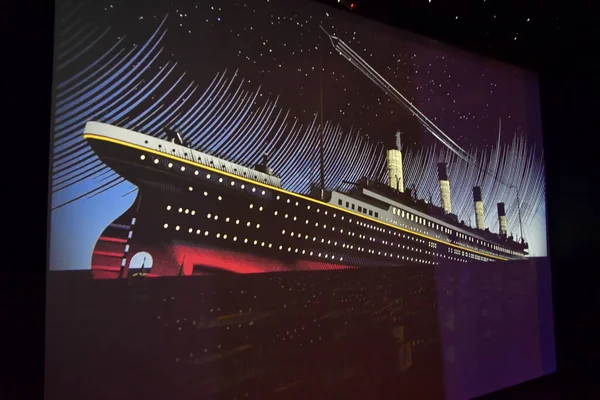 벨파스트 아일랜드 2022 Titanic Belfast Museum — 스톡 사진