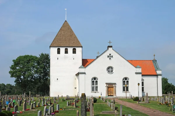 2011年6月26日スウェーデン ペルスナス 絵のように美しい教会 — ストック写真