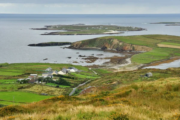 stock image County of Galway; Ireland - september 13 2022 : the picturesque Sky Road