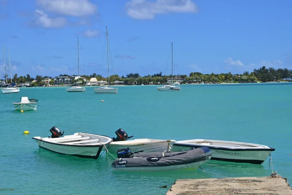 毛里求斯共和国大贝伊 2014年7月28日 风景如画的海滨城市 — 图库照片