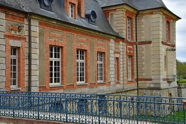 Choisel Γαλλία Απριλίου 2023 Κλασικό Κάστρο Του Breteuil — Φωτογραφία Αρχείου