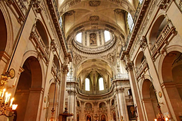 Paris France April 2023 Барокова Церква Saint Paul Saint Louis — стокове фото