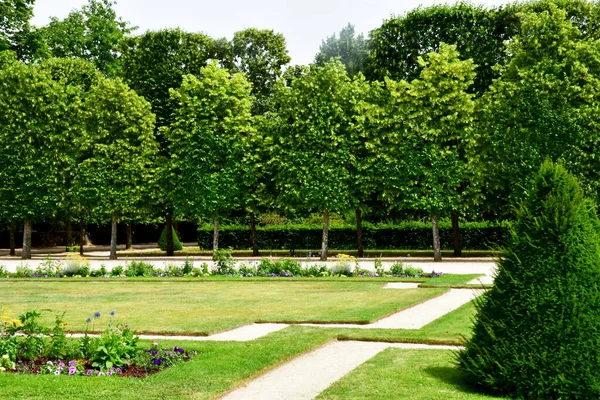 Rambouillet Fransa Haziran 2023 Tarihi Kale Parkı — Stok fotoğraf