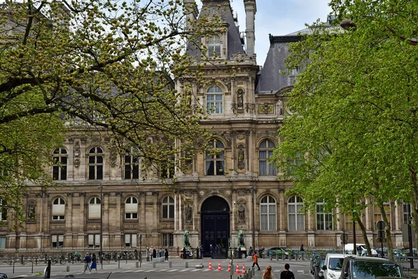 stock image Paris; France - april 27 2023 : the city hall