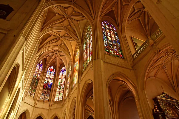 Párizs Franciaország 2023 Április Saint Gervais Saint Protais Templom — Stock Fotó