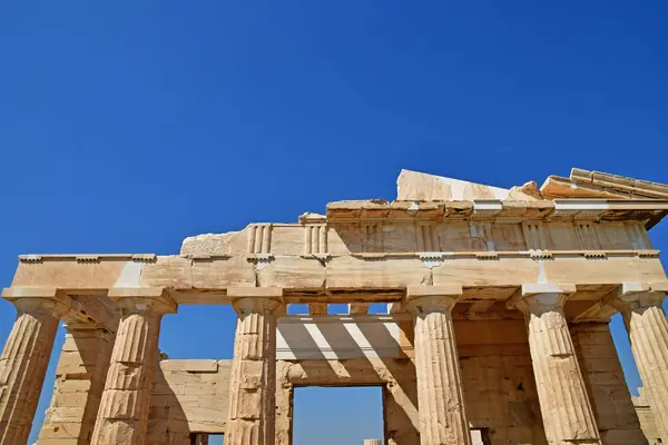 Athens Greece August 2022 Propylaea — 图库照片
