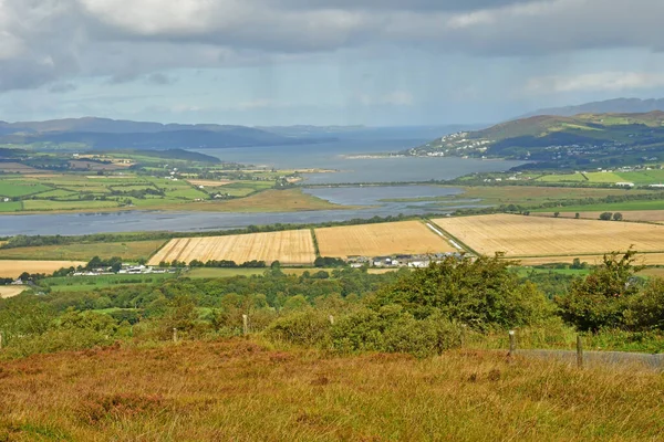 Megye Donegal Írország Szeptember 2022 Táj Kilátás Grianan Aileach — Stock Fotó
